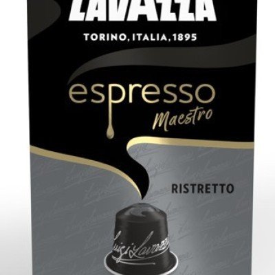 10 Lavazza Espresso Maestro Ristretto Alluminio Ne spresso