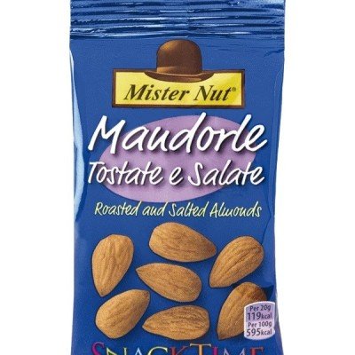 Mandorle Tostate e Salate 25 Gr. NewFactor