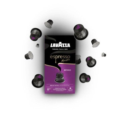 10 Lavazza Espresso Maestro Intenso Alluminio Nesp resso
