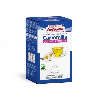 12 Camomilla con Melatonina Sandemetrio Dolce Gust o
