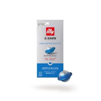 10 X-Caps Decaffeinato Illy