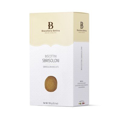 Astuccio 150g - Biscotti Sbrisoloni Biscotteria Bettina