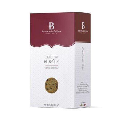 Astuccio 150g - Biscotti Vin Brule' Biscotteria Bettina