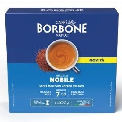 1 Caffè Macinato Miscela Nobile 2x250g Borbone