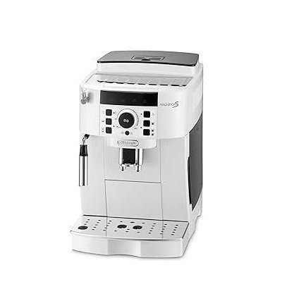 1 Macchina Caffè Automatica Grani con Cappuccinatore De Longhi Magnifica S Bianca