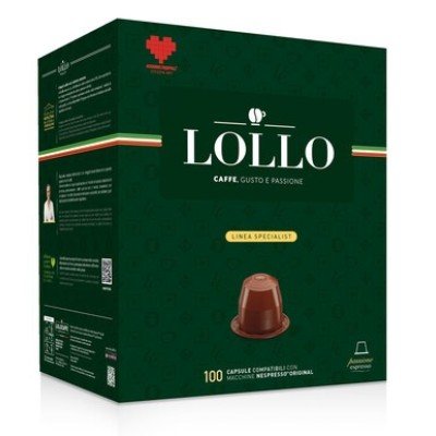 100 Argento Lollo Nespresso