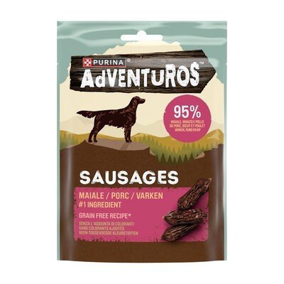 Adventuros High Meat 70g Sauseges Maiale