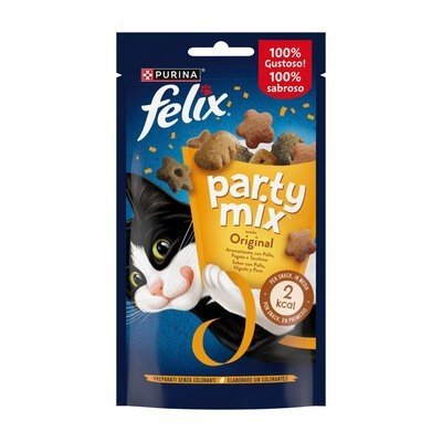 Felix Party Mix 60g Original Pollo, Fegato e Tacchino