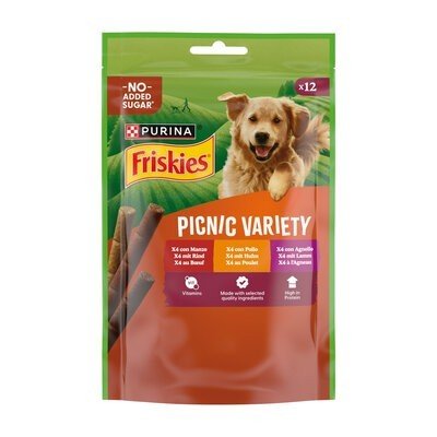 Friskies PicNic 100g 12 Sticks Variety Manzo, Pollo, Agnello