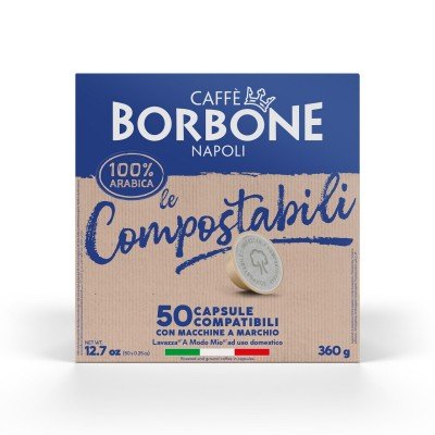50 Doncarlo 100% Arabica Compostabile Borbone a Modo Mio